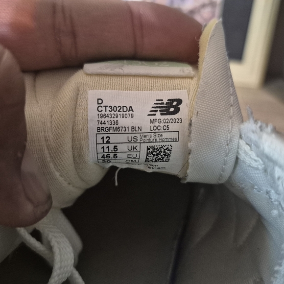 New Balance CT302 White Green Sneakers - Picture 9 of 9